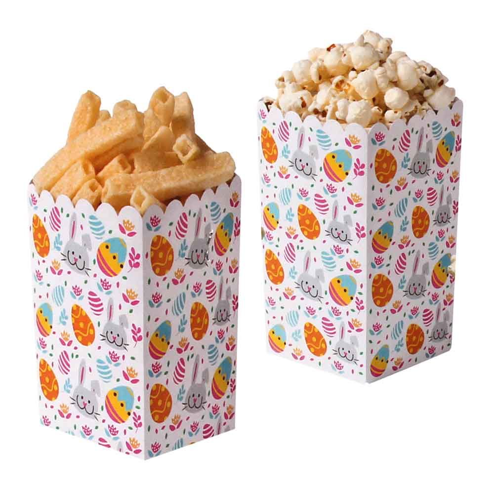 Party box Pasqua scatole in cartoncino popcorn in offerta - PapoLab