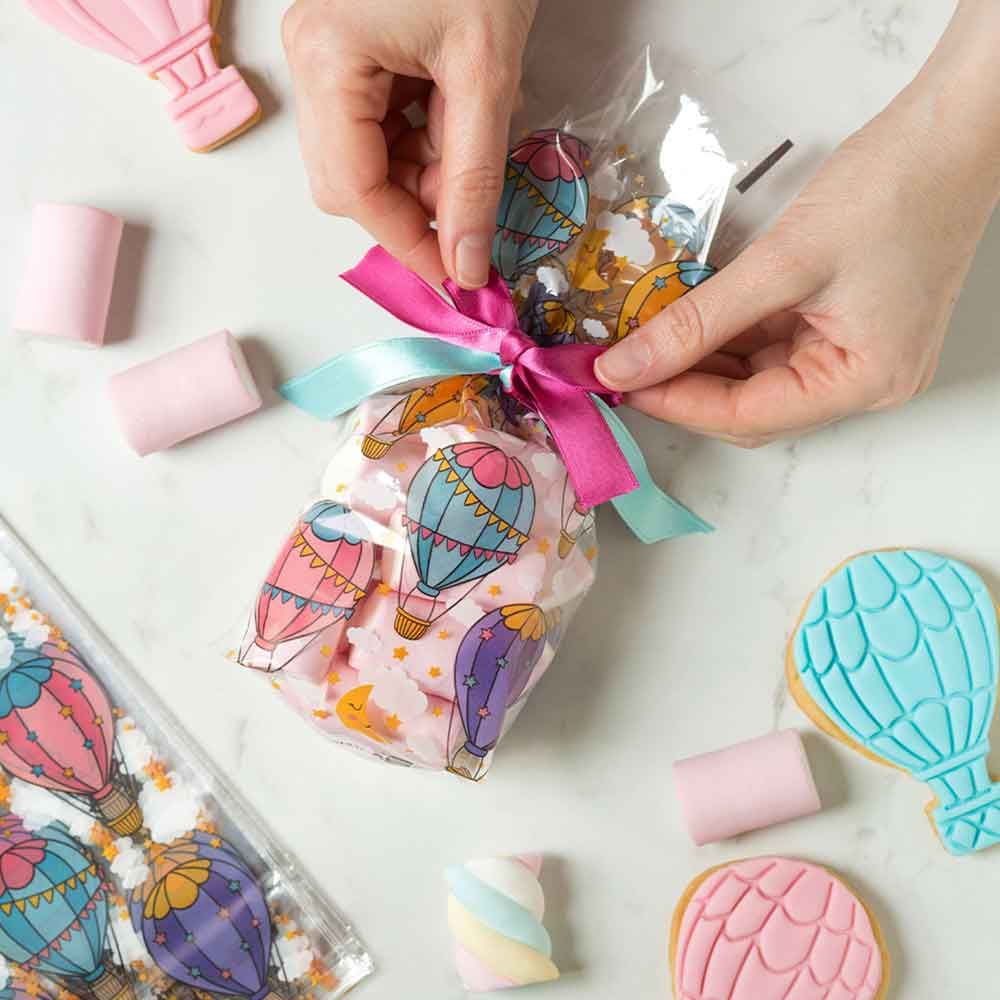 Sacchetti trasparenti per biscotti, caramelle e cake pops - Decora