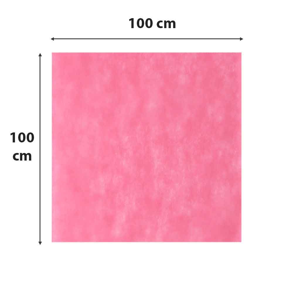 Tovaglia antimacchia in 100% cotone Naya Rosa 140x300 cm