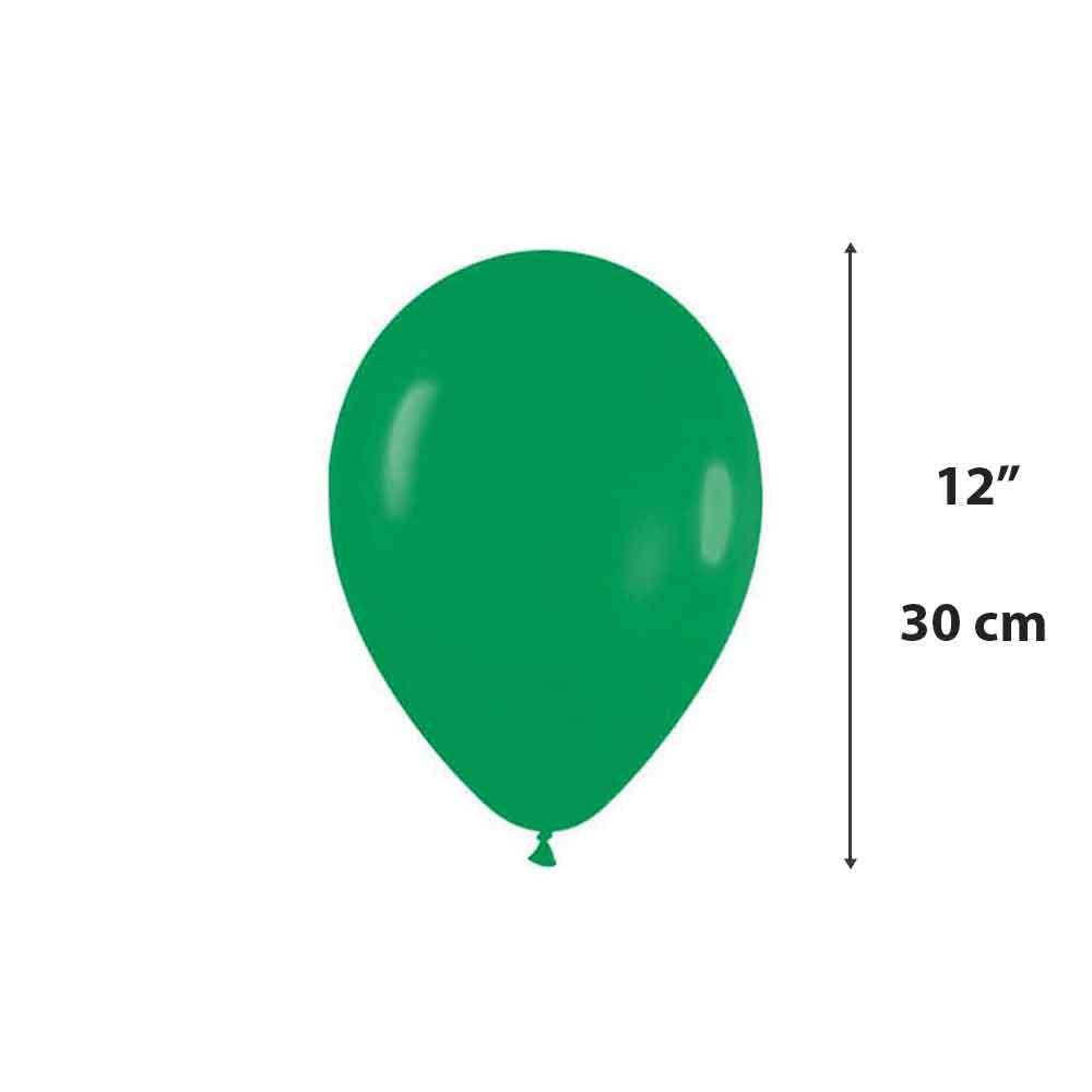 20 Palloncini Lattice verde medi 12″ 30cm in offerta - PapoLab