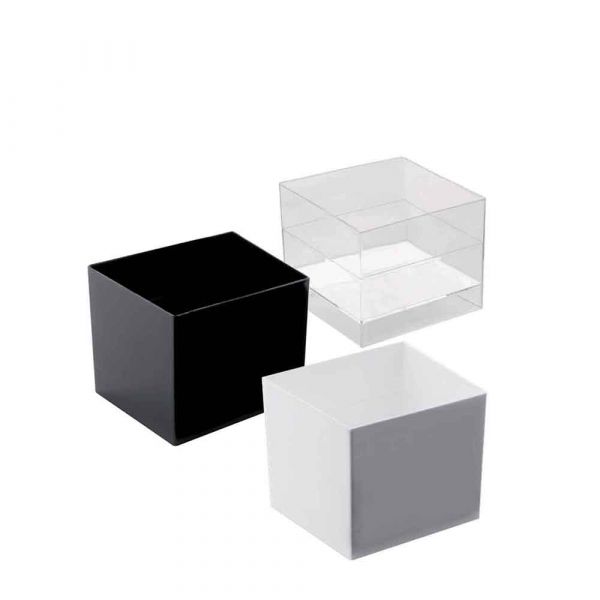 Bicchierini Monoporzioni quadrati Goldplast Cube 60cc 6027