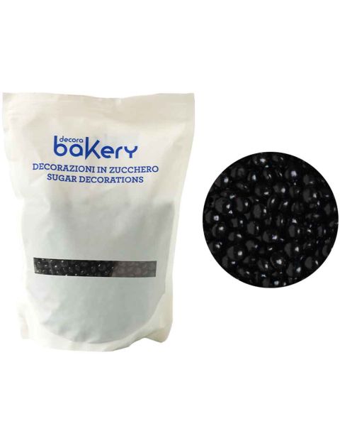 Mini Lenti di cioccolato nere per decorazione dolci 1kg Bakery