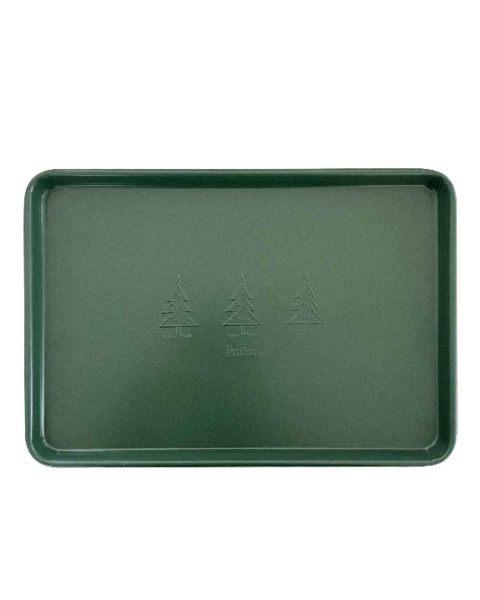 Teglia da forno rettangolare verde 39,5x27cm