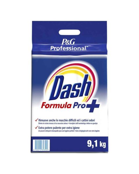 Dash detersivo in polvere professionale Formula Pro+ 9,1 kg