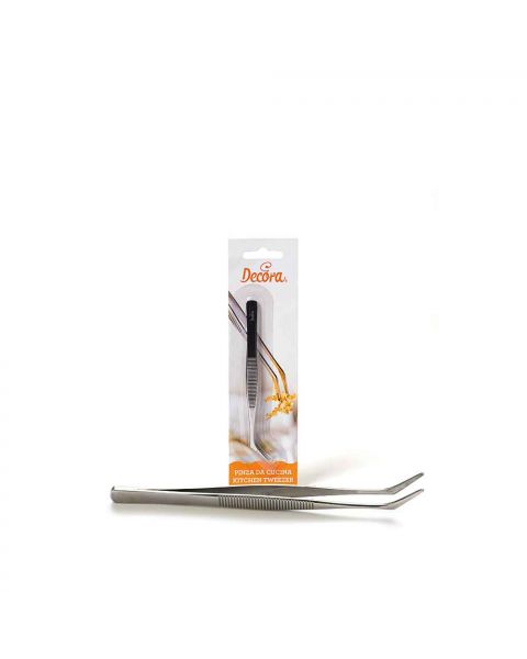 Pinza da cucina in acciaio 11,5cm Decora