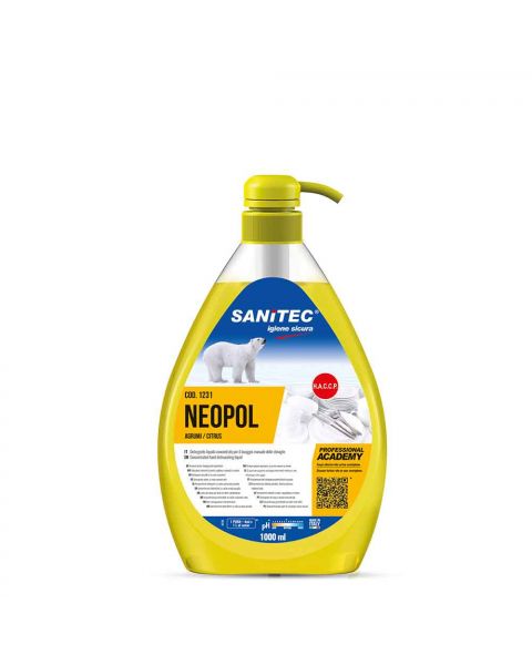 Neopol Agrumi sapone per piatti Sanitec 1 L