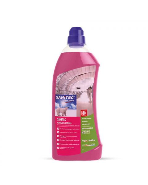 Sanialc detergente solventato asciugarapido Sanitec 1 L
