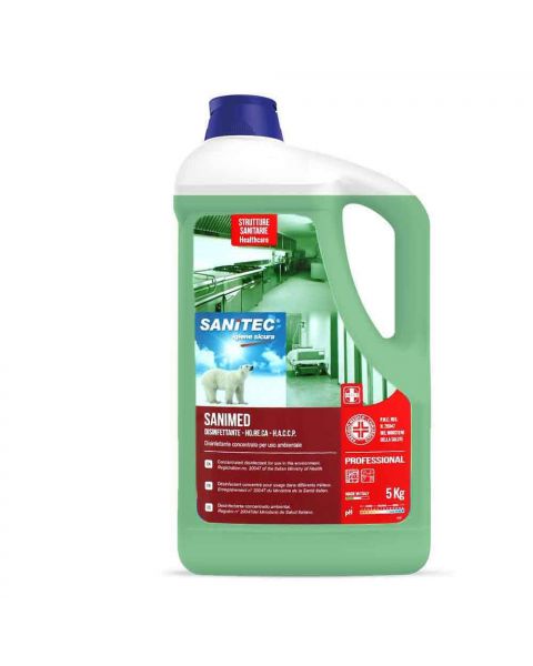 Sanimed disinfettante concentrato per uso ambientale Sanitec 5 L
