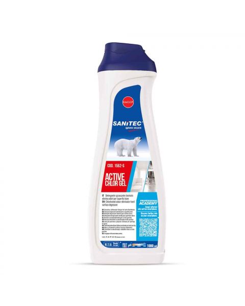 Active Chlor Gel detergente con cloro attivo Sanitec 1 L