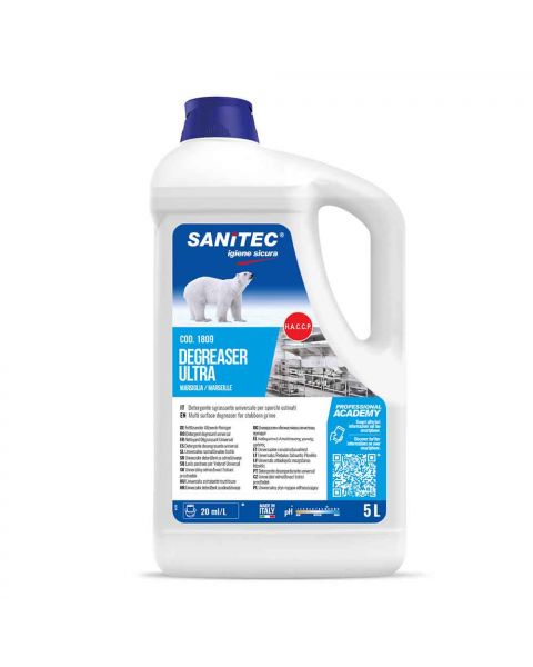 Degreaser Ultra sgrassante universale Marsiglia Sanitec 5 L