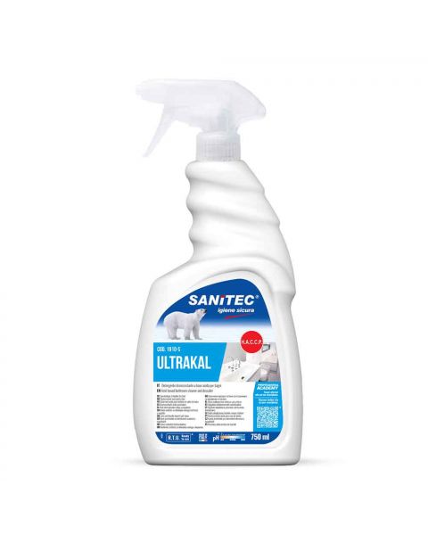 Ultrakal spray disincrostante profumato per bagni Sanitec 750 ml