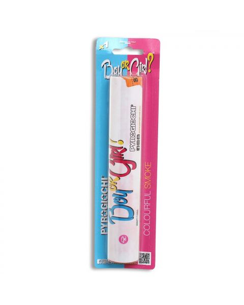 Fumogeno Girl rosa gender reveal Pyrogiochi 1 minuto