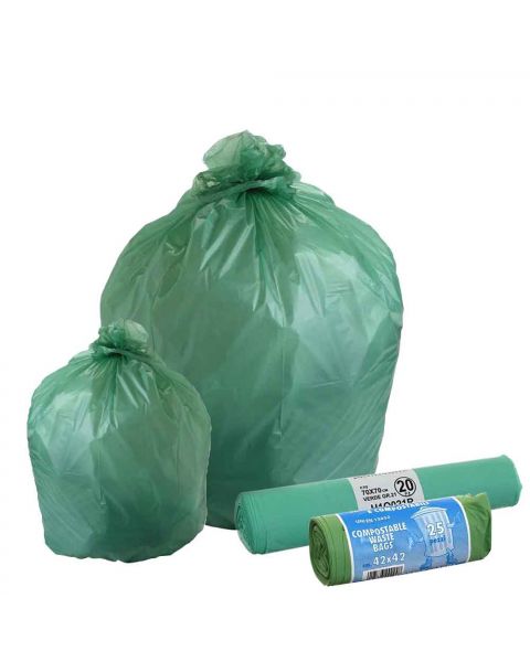 Sacchi biodegradabili compostabili