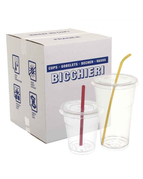 500 Bicchieri Kristal con coperchio a cupola chiuso