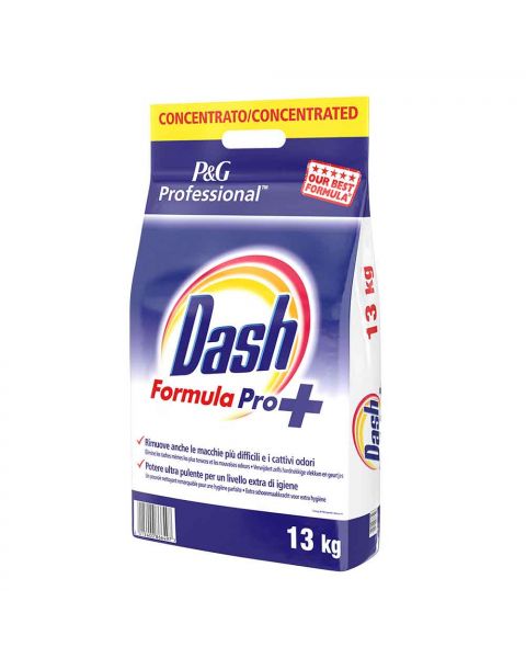 Dash detersivo in polvere professionale Formula Pro+ 13 kg