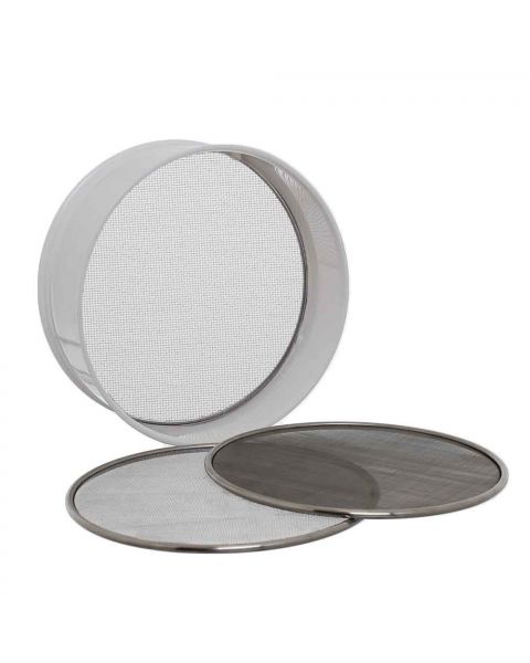 Setaccio rotondo 3 reti acciaio intercambiabili Ø20 x h 7 cm