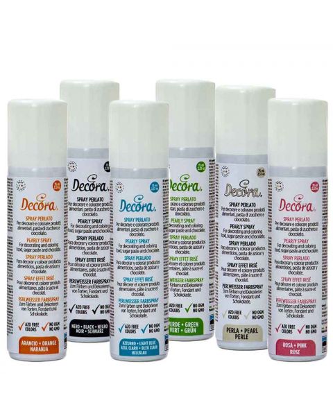 Colorante spray  perlato 75ml colori a scelta