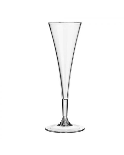 Bicchiere calice flute Deluxe infrangibile in policarbonato riutilizzabile 140cc