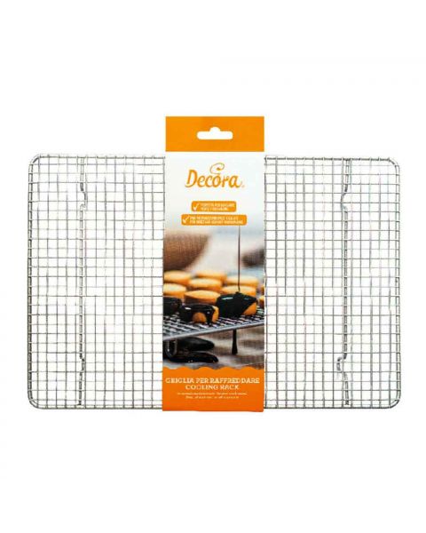 Griglia antiaderente per raffreddare rettangolare 38 x 26 cm
