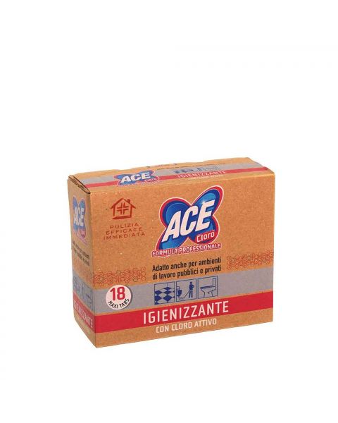 Ace tabs cloro formula professionale con cloro attivo 18 maxi tabs