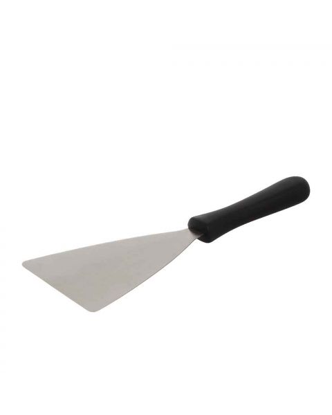 Spatola da pizza con lama dritta in acciaio inox 14 cm