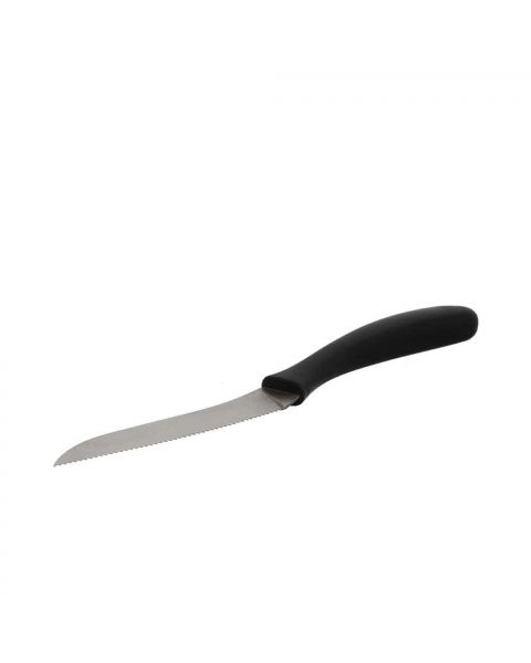 Coltello da pizza con lama in acciaio inox 10,5 cm