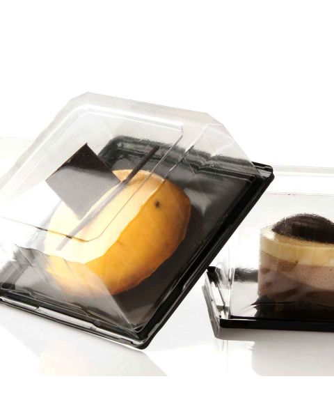 228 Contenitori quadrati per dolci Picasso con coperchio trasparente 