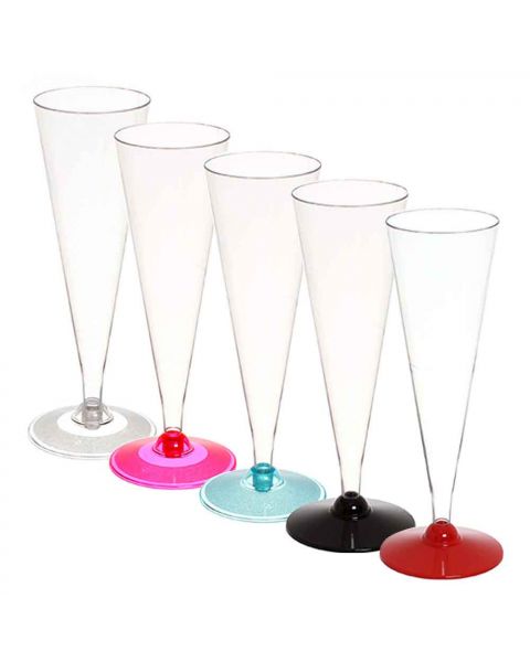 Bicchieri da cocktail neri plastica dura policarbonato 290ml - PapoLab