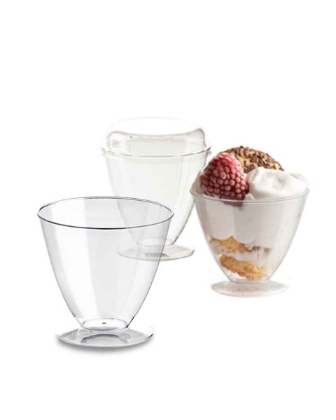 Bicchierini finger food per dolci monoporzione Shuttle con gelato