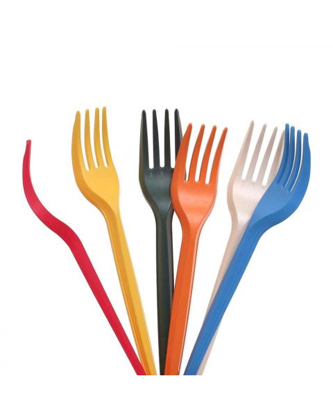 100 Forchette in Mater-Bi® compostabile 16,5 cm