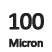 Spessore 100 micron