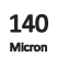 Spessore 140 micron