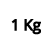 Quantità di prodotto 1kg