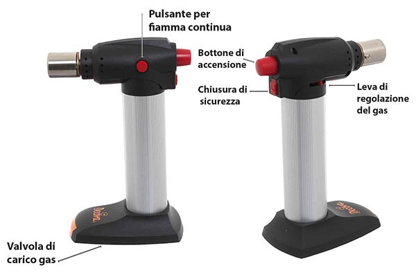 Componenti caramellizzatore grande