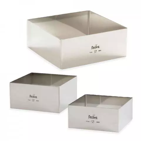 Sagoma Quadrata Acciaio Inox Coppapasta In Offerta Papolab