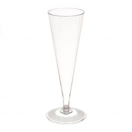 120 FLUTES TRASPARENTI SPUMANTE CHAMPAGNE BAR FLUTE CALICI CON BASE PLASTICA